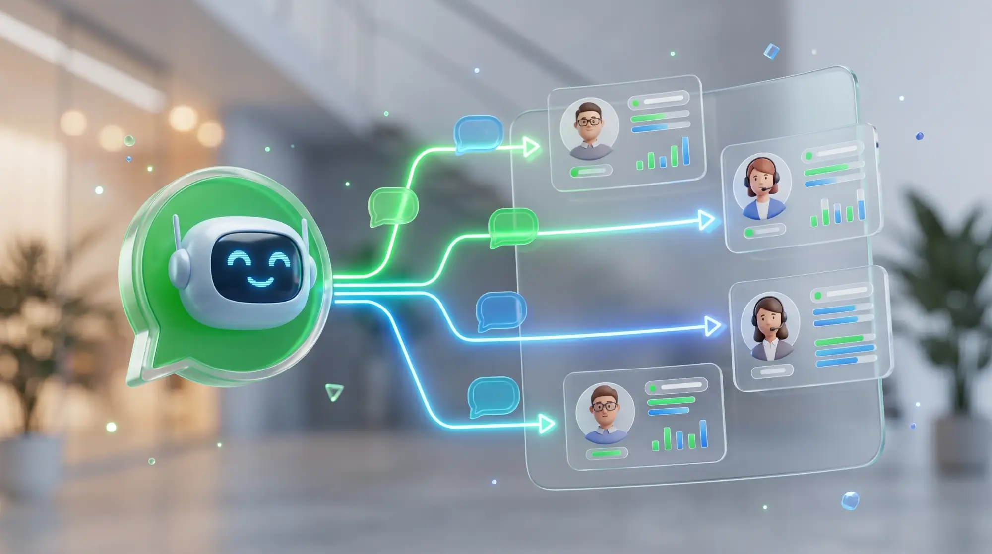 Cómo Usar Chatbots de WhatsApp para Calificar y Enviar Leads en tu PYME LATAM
